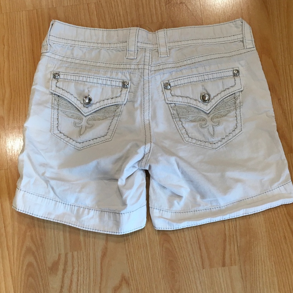 Rock Revival White Jean Shorts for Women